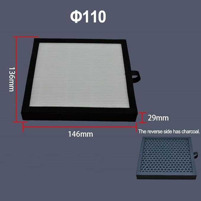 High Efficiency HEPA Vent Filter Net Compatible - Image 2