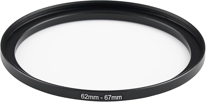 62mm Lens to 67mm Camera Lens Adapter 62mm to 67mm Step Up Ring Adapter Ring - Image 2