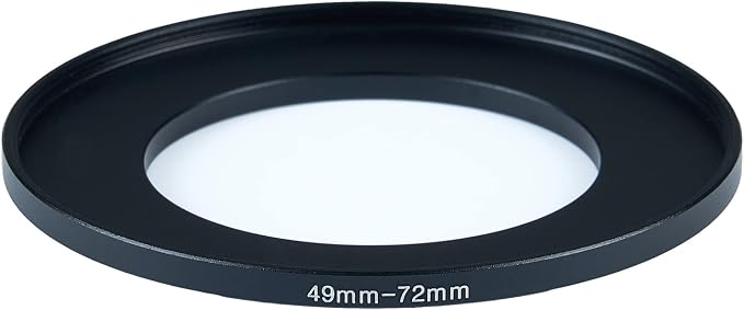 49mm to 72mm Step-Up Ring Filter Adapter - Image 2