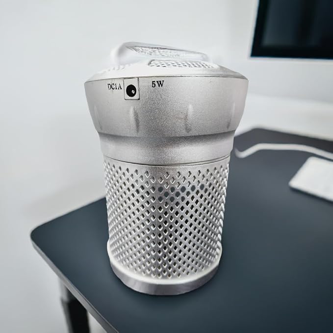 Personal Portable High Speed Charcoal USB Air Filter - Image 5