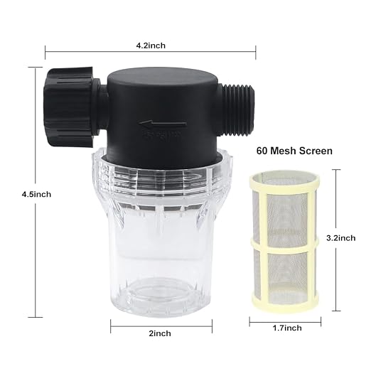 GIEX 60 Mesh Garden Hose Filter - Image 2