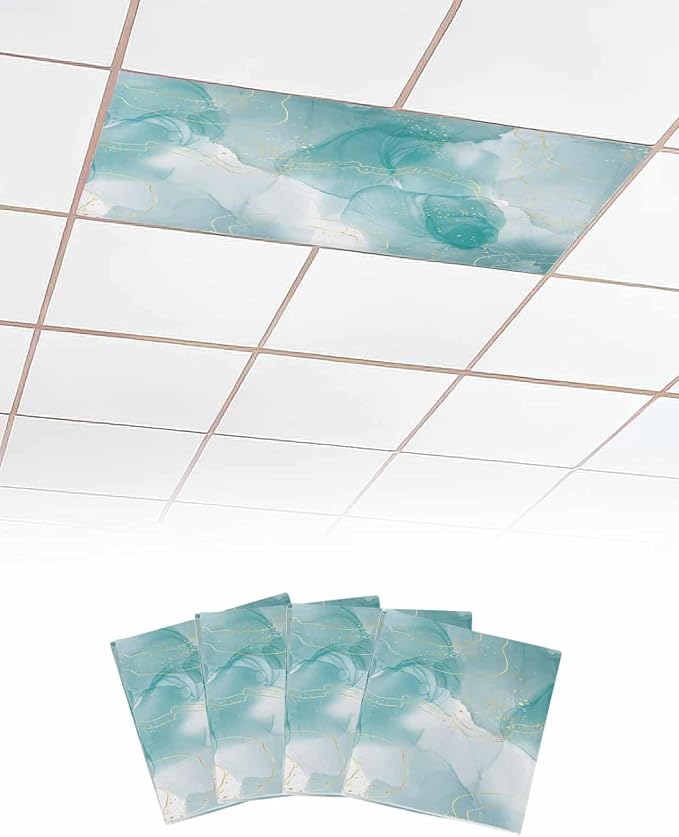 4 Pack Fluorescent Light Covers by Unknown