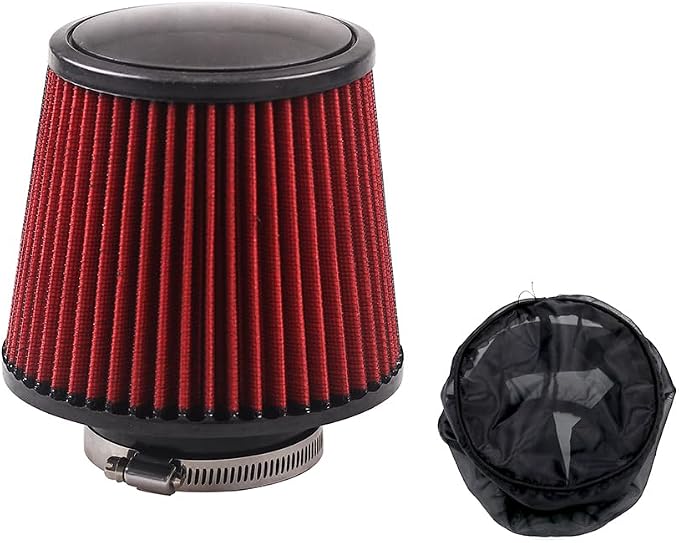 3" 76mm Universal Cold Air Intake Filter - Image 3