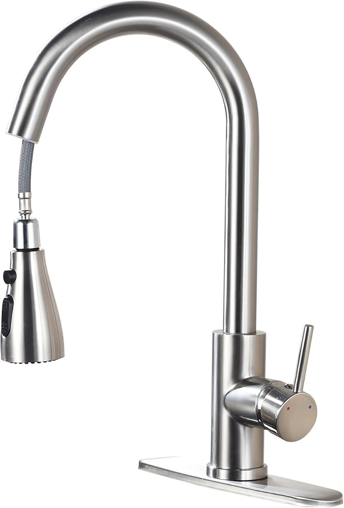 Kitchen Sink Faucet with Pull by Unknown