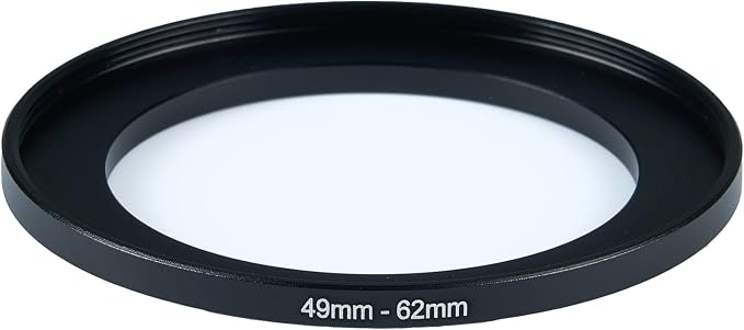 49mm to 62mm Step-Up Ring Filter Adapter - Image 2