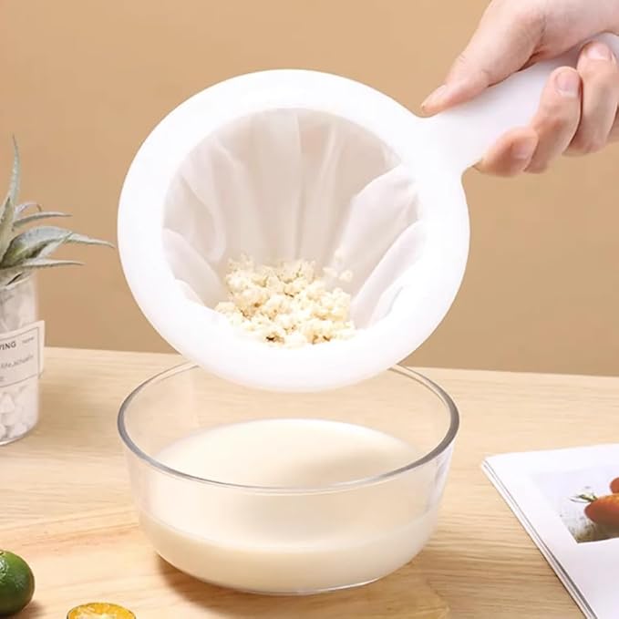 Kitchen Ultra-Fine Nylon Mesh Strainer I Filter Spoon Sieve - Image 6