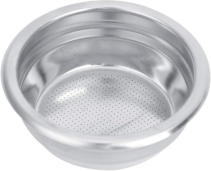 Coffee Filter Basket, 58mm Single Double Porous Filter Bowl Basket Semi by Unknown