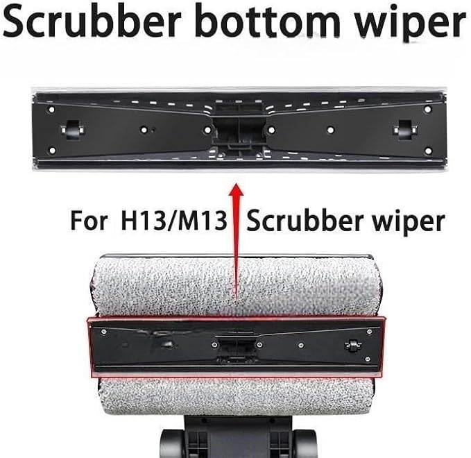 Scrubber Wiper Filter Soft Brush Wet and Dry Vacuum Cleaner Spare - Image 2