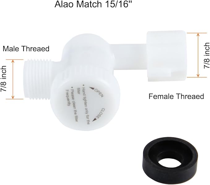 7/8'' Toilet Water Filter Adapter - Image 3