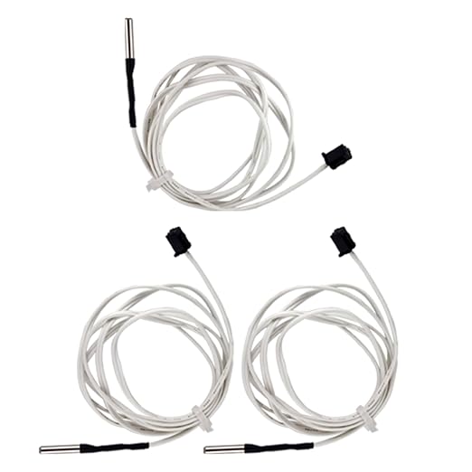 3Pcs 3D Printer HT-NTC100K Thermistor, Ender 3 Thermistor Upgrade NTC 100K 3950 by TIEXYE