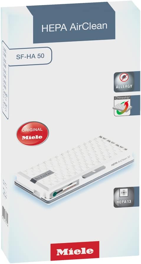 Miele HEPA AirClean SFHA50-2 Vacuum Filter, 12 Month Lifespan, - Image 3