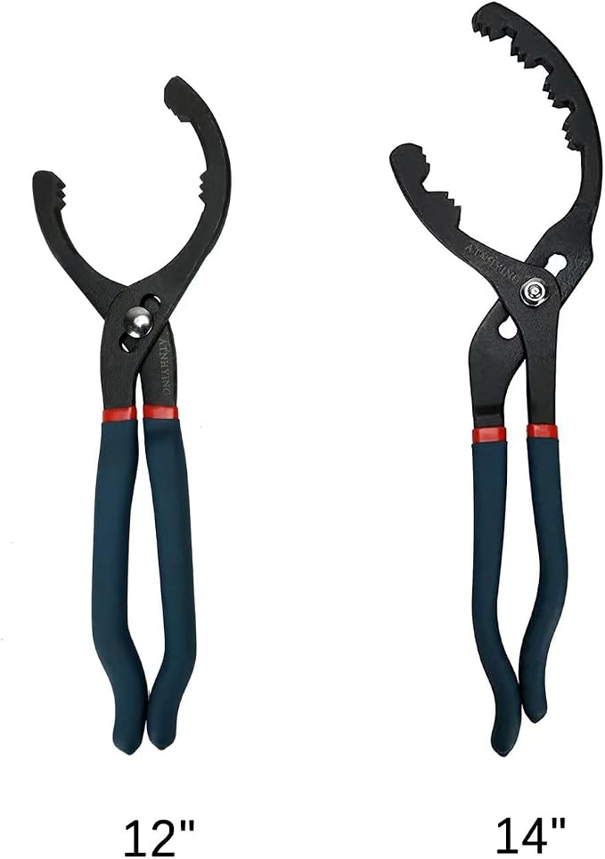 Oil Filter Wrench Set, Oil Filter Removal Tool, No Slipping - Image 2