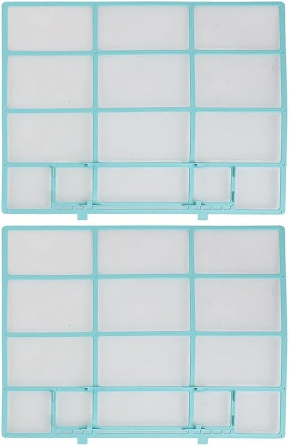 2pcs Indoor Hanging Air Conditioner Filter Accessories, Plastic Air Outlet Dust - Image 7
