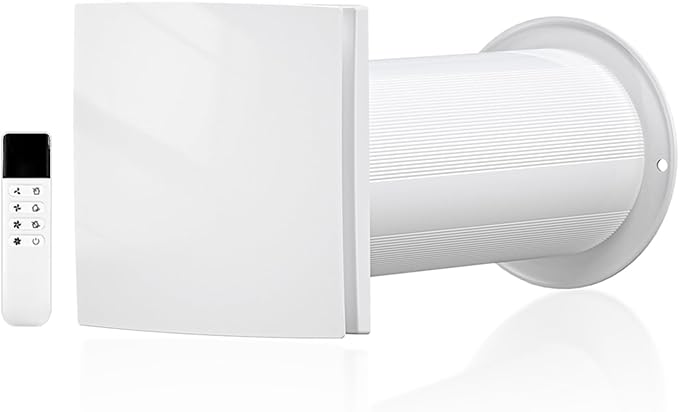 LINGGONGAIR Heat Recovery Ventilator 4-inch 5W EC Motor, Two-Way Wall by Unknown