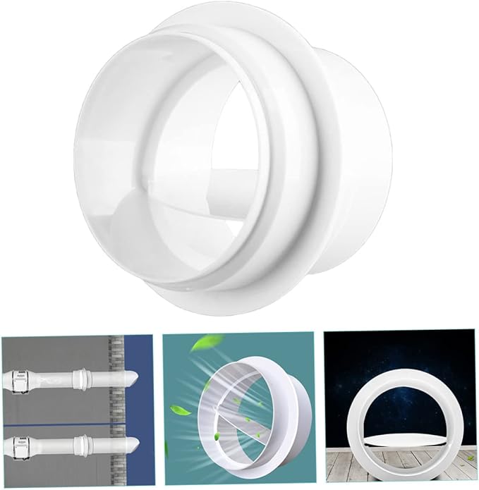 Uonlytech 3pcs Vent Blockers Air Vent Duct Connector Air Connector Pipeline - Image 9