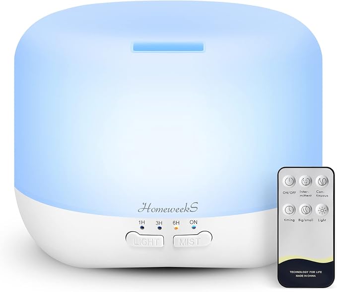 Aromatherapy Essential Oil Diffuser by Homeweeks