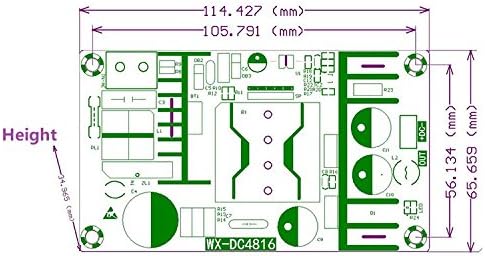 NOYITO AC to DC 48V 4A Isolated Power Supply Module AC 120V to 48V 192W Peak 5A - Image 2