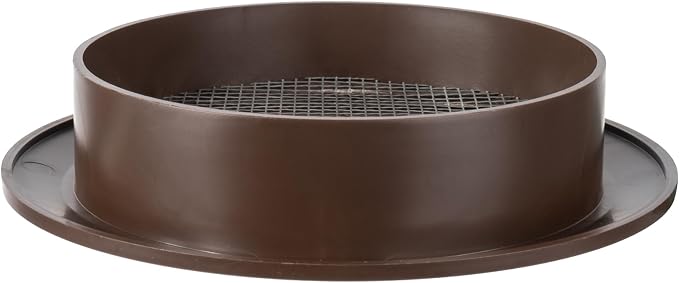 Brown 4" Inch Round Ventilation Grille - Image 6