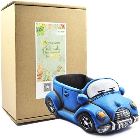 Blue Planter, Cute Succulent Pots, Small Plant Pots - Image 6