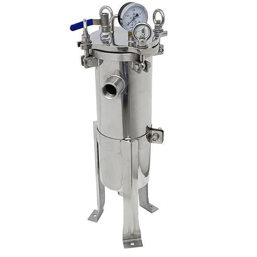 #3 Bag Filter Housing 304 Stainless Steel Filter Solid-Liquid Separation Tool by PreAsion