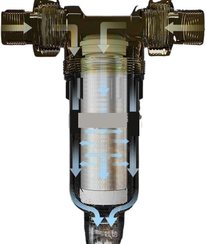 1pc 2700L/H Reusable Whole House Pre Sediment Water Filter, Water Pre-Filter - Image 3