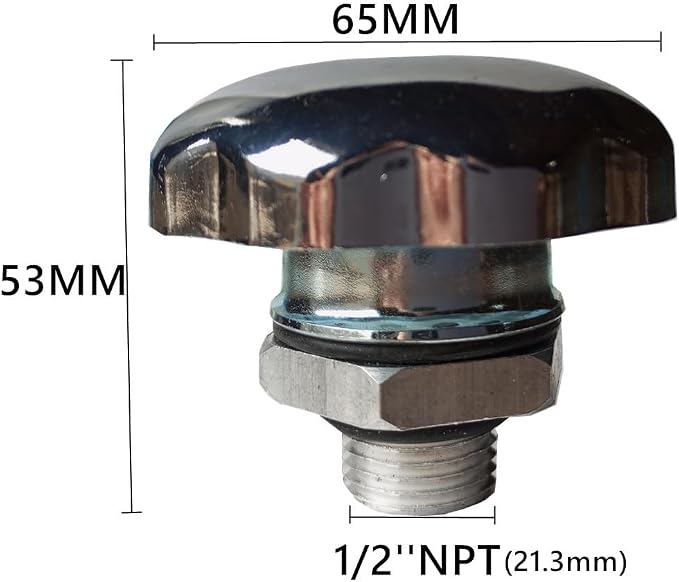 NPT Breather Cap1/2" - Image 2