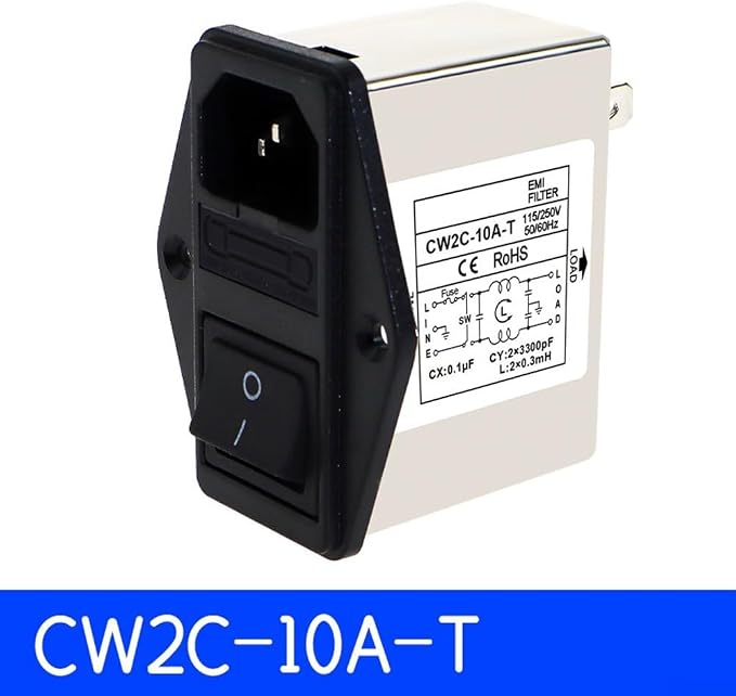 IEC Power Filter, Inlet Power Socket, IEC Socket Power Filter - Image 5
