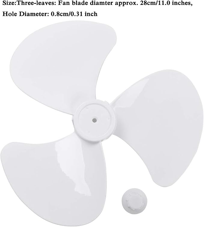 dPois Plastic Fan Blade Leaves Universal Household Standing Pedestal Fan Table - Image 7