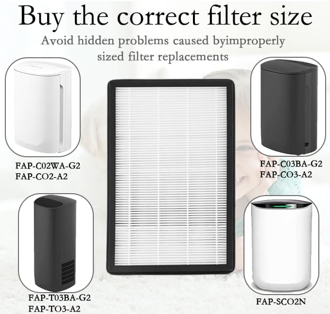 A2 True HEPA Replacement Filter, Compatible - Image 2