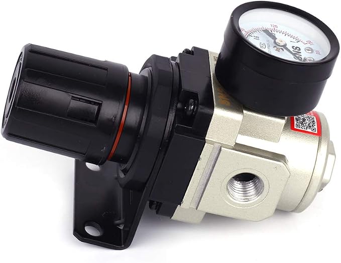 SNS AR3000-N02 Female Thread 1/4 NPT Air Pressure Regulator 0-150 PSI Adjustable - Image 7
