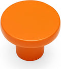 Ravinte 30 Pack Cabinet Knobs Orange Kitchen Cabinet Knobs Round Dresser Drawer Pulls Closet Door Pulls 1-1/5 Inch