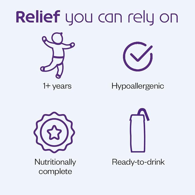 Nutricia Neocate Splash - Ready-to-Feed Hypoallergenic, Amino Acid-Based Toddler and Junior Formula - Tropical Fruit - 8 fl oz (Case of 27)