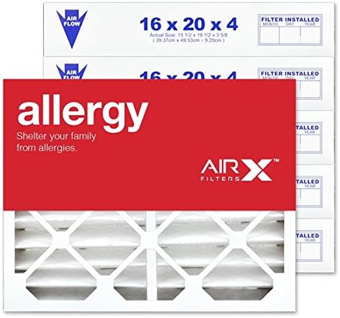 AIRx Filters Allergy 16x20x4 Replacement Air Filter MERV 11 by AIRXFILTERSWICKEDCLEANAIR