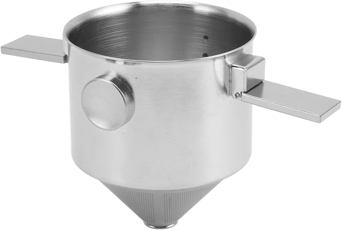 Portable Pour Over Coffee Maker Stainless Steel Reusable Cone Coffee Dripper - Image 3
