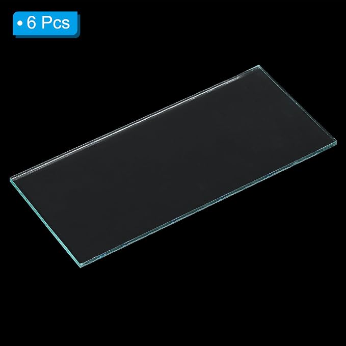 PATIKIL Welding Len 4-1/4"x 2", 6 Pack Hardened Glass Filter Plates Covers - Image 3