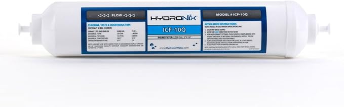 Hydronix ICF-10Q/3 Inline Post Activated Carbon Water Filter Replacement - Image 2