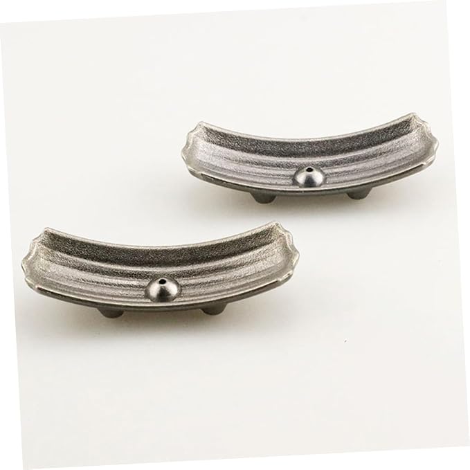 Levemolo 2pcs Alloy Incense Burner Creative Mini Boat Censer Tray - Image 7