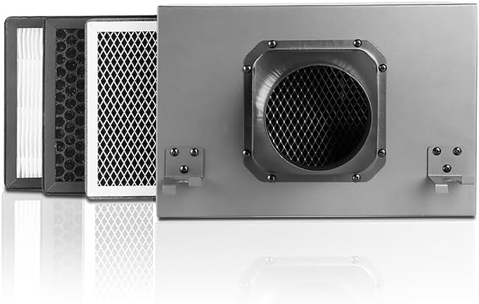 Air Filter Box 4 Inch, 3-Layer Purification Box - Image 4