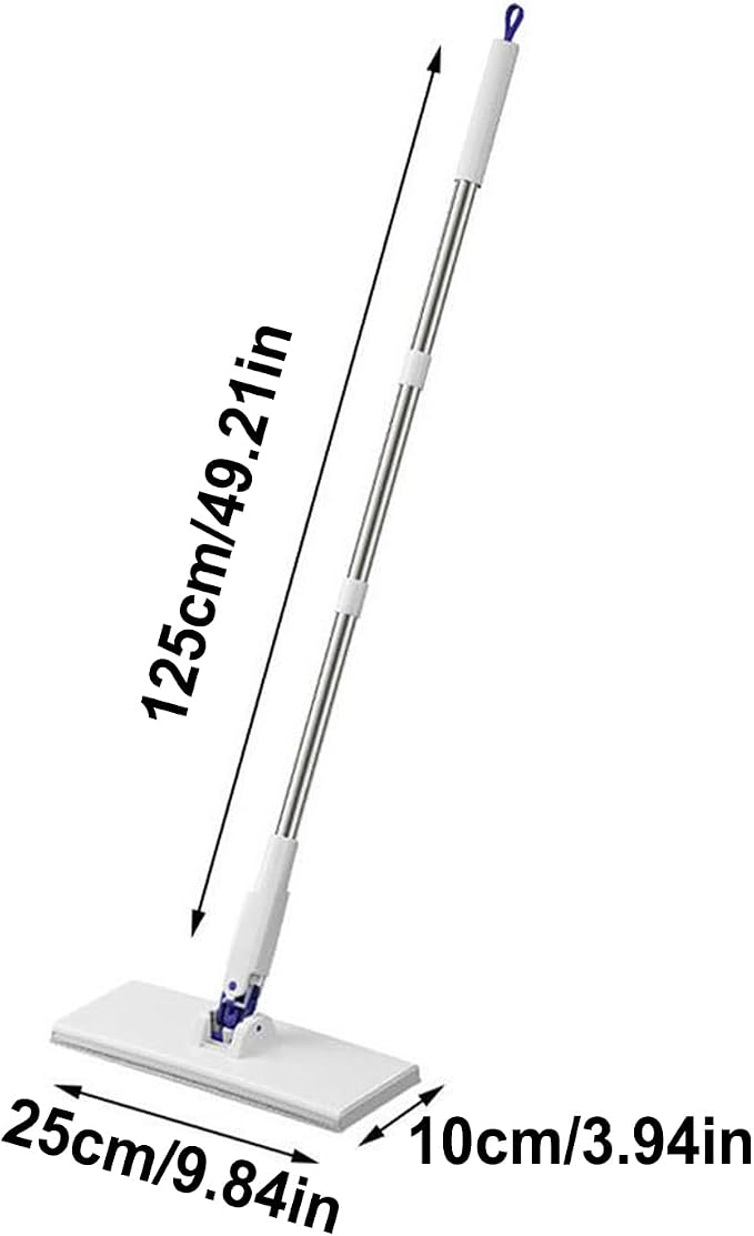 Flat Mop - Reusable Scrubber Cleaning Tools, Dust Cleaner Flat Mop - Image 6