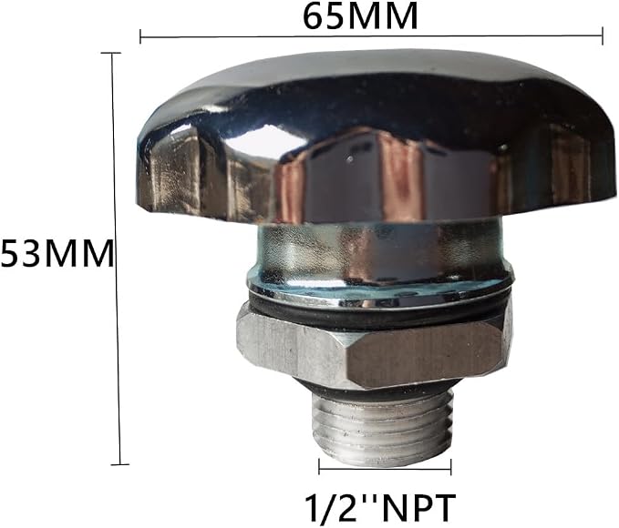 NPT Breather Cap1/2" - Image 4