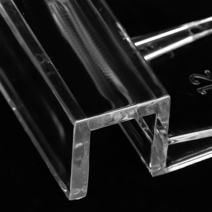 20Pcs Aquarium Glass Cover Holder Transparent Edge Mount Bracket Acrylic Clip - Image 8