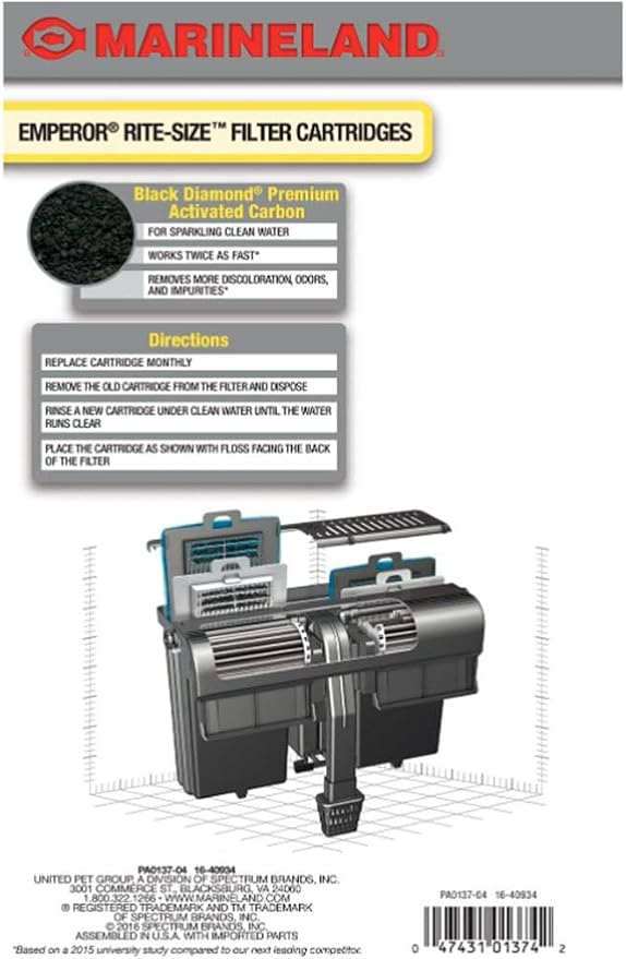 Marineland Rite-Size Cartridge E -12 Total Cartridges - Image 2
