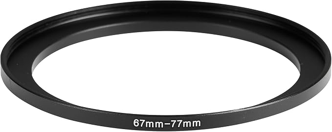 67-77mm Metal Step-Up/Down Ring Adapter Compatible - Image 3