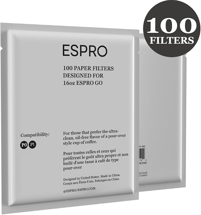 ESPRO 100 Count Coffee Paper Filters - Image 4