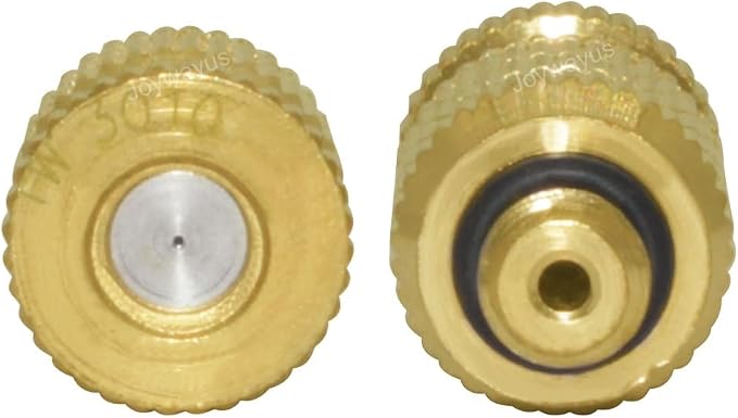 Joywayus 10/24 UNC Thread Brass Misting Nozzles Atomizing High Pressure Misting - Image 6