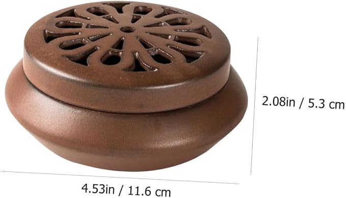 TEHAUX Ceramic Incense Burner Aromatherapy Aroma Stove - Image 2