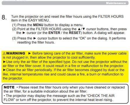 AWO UX39551 Replacement Air Dust Filter - Image 4