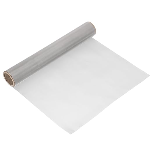 uxcell 250 Mesh 39" x 12" Woven Wire Mesh, 304 Stainless Steel Air Vent Filter by uxcell