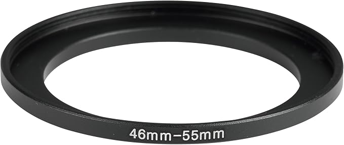 46-55mm Metal Step-Up Ring Adapter Compatible - Image 3