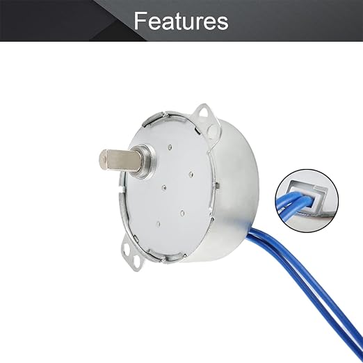 Fielect 2Pcs Synchronous Motor AC 110V 0.8-1RPM Turntable Motor CW/CCW - Image 3